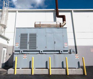 stock photo diesel generator for a building 382437672